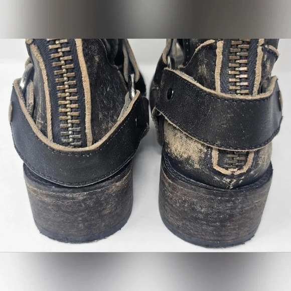 Circle G By Corral P5099  WMNS Distressed Leather Harness Riding Boots Size 5.5 - Picture 5 of 15